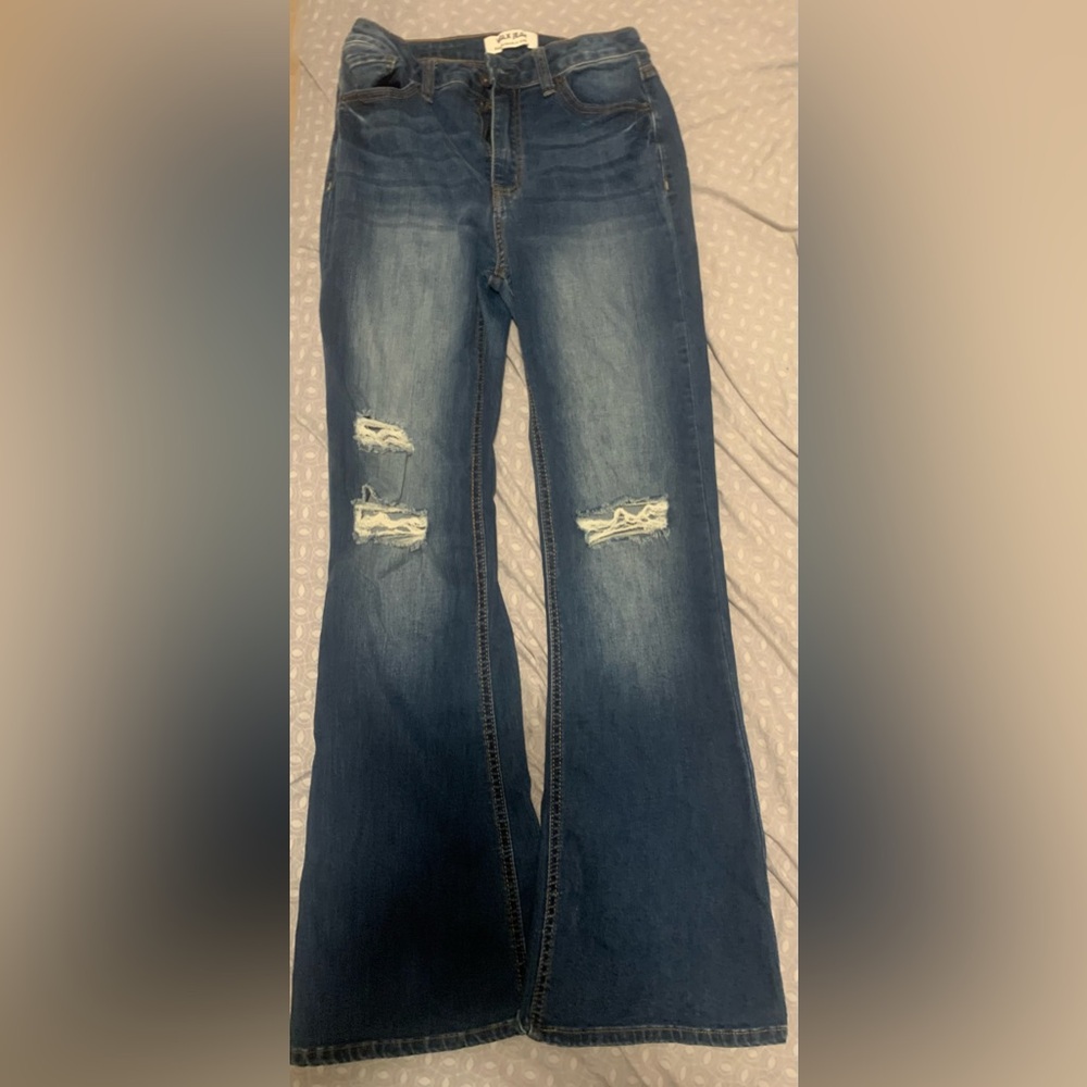 Distressed Blue Women's Jeans SIZE 7!!!
